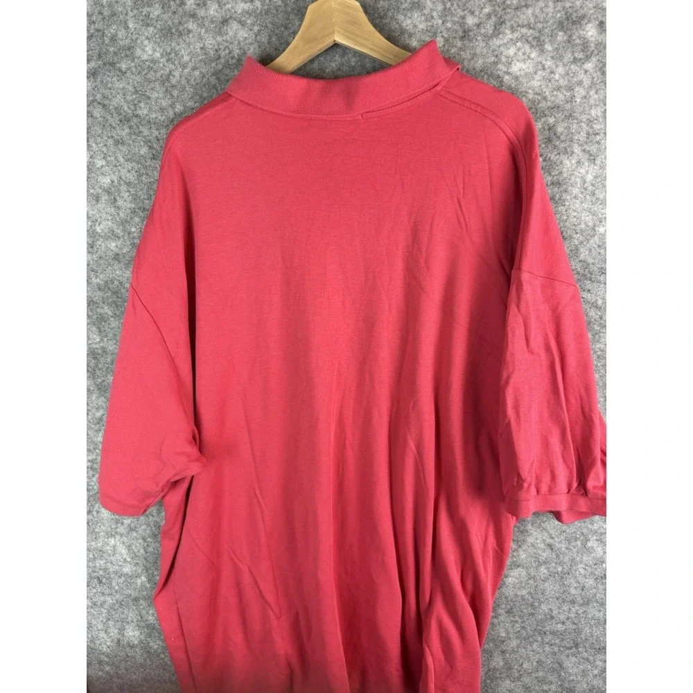 Ralph Lauren Polo Shirt Mens 3XB Big Pink Short‎ Sleeve Pony Casual Logo Rugby